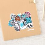 Teen Titans Go Cyborgs Arsenal Graphic Sticker