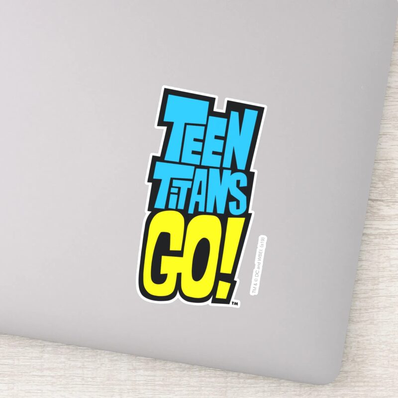 Teen Titans Go Logo Sticker