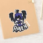Teen Titans Go Raven Attack 2 Sticker