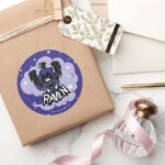 Teen Titans Go Raven Attack Classic Round Sticker