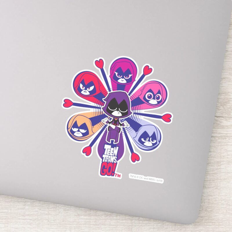 Teen Titans Go Ravens Emoticlones Sticker