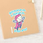 Teen Titans Go Starfire Shamma Lamma Mu Mu Sticker