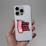 Text Me When You Get Home Sticker