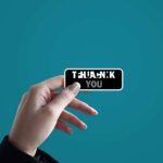 Thank You Fck You Sticker