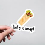 Thats A Wrap Witty Stickers