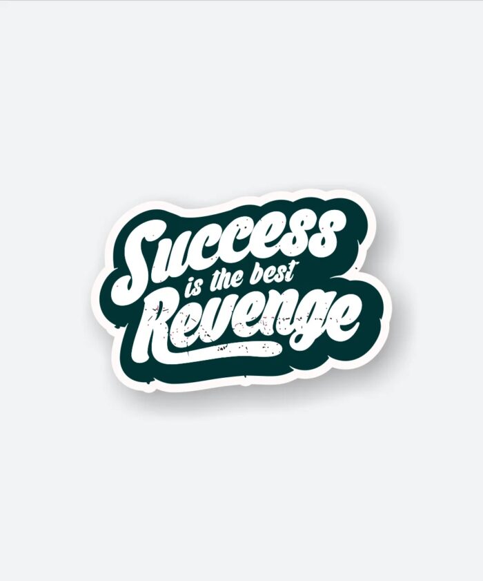 The Best Revenge Sticker
