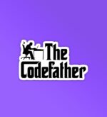 The Codefather Laptop   Mobile Stickers