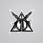 The Deathly Hallows Movies Stickers