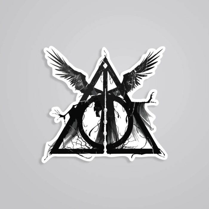 The Deathly Hallows Movies Stickers