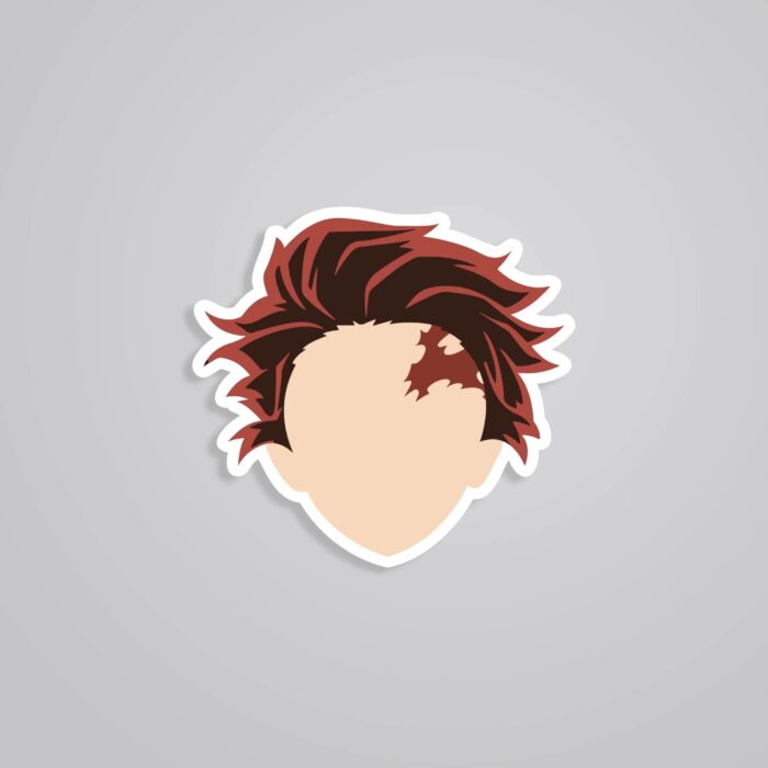 The Demon Slayers Scar Anime Stickers