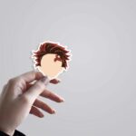 The Demon Slayers Scar Anime Stickers