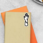 The Ghouls Cracking Hand Anime Stickers