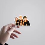 The Golden Trio Movies Stickers