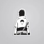 The Mark Of The Uchiha Anime Stickers