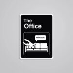 The Office Parkour TV Shows Stickers