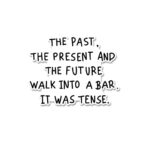 The Past The Present The Future Sticker