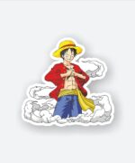 The Pirate King One Piece Sticker