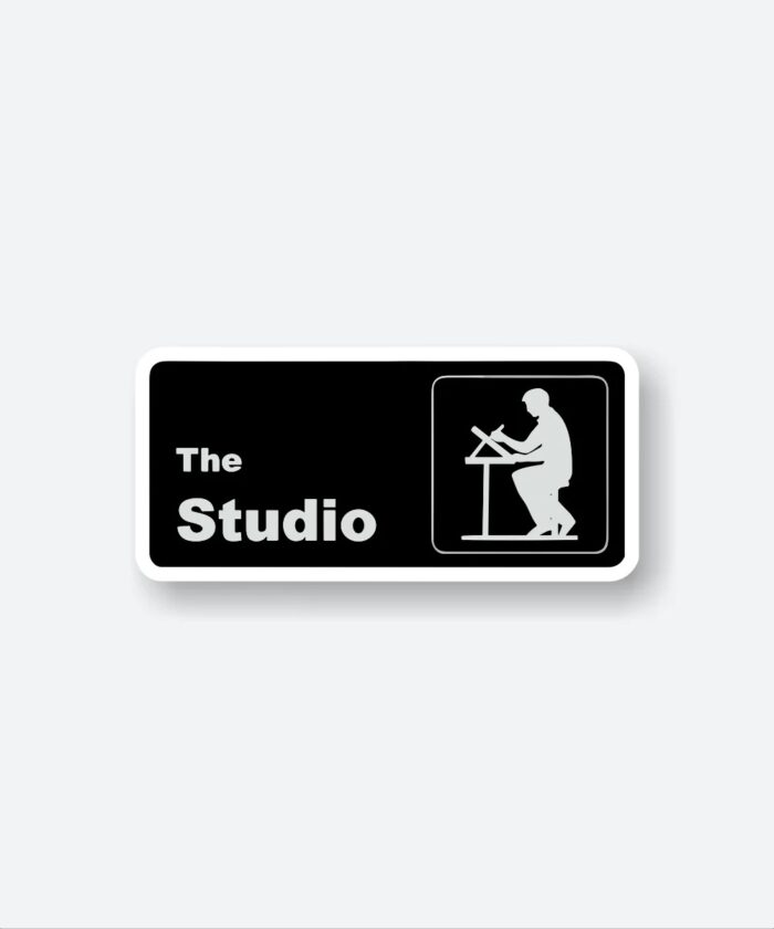 The Studio Sticker