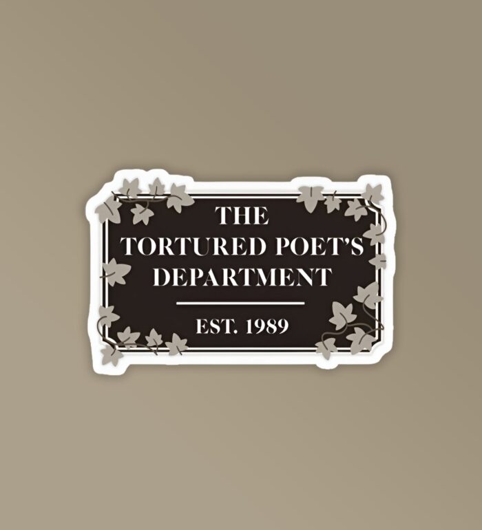 The Tortured Poets Department Taylor Swift Stickers