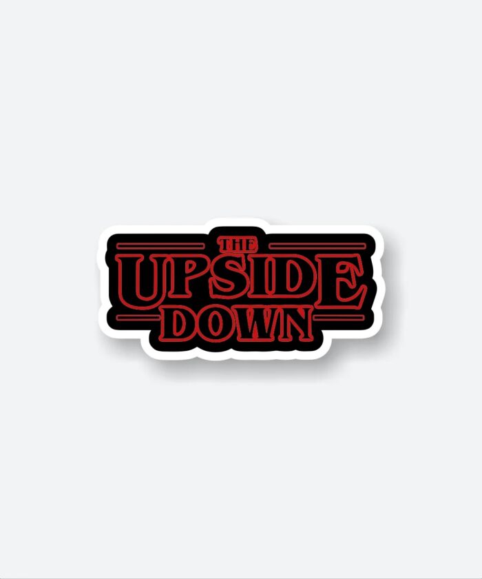 The Upside Down Sticker
