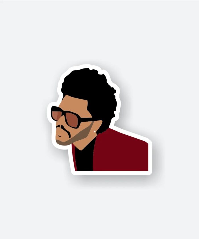 The Weeknd Blinding Lights Sticker