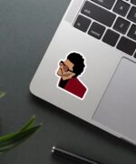 The Weeknd Blinding Lights Sticker
