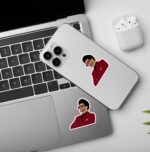 The Weeknd Red Sticker