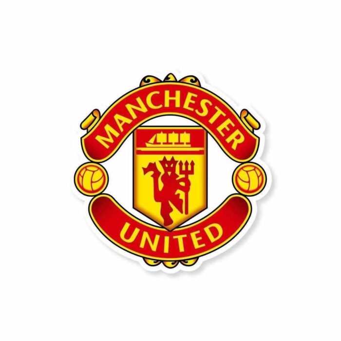 The Red Devils Logo Sticker