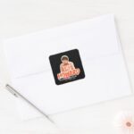 The Big Bang Theory Howard Square Sticker