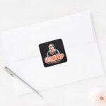 The Big Bang Theory Leonard Square Sticker