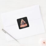 The Big Bang Theory Sheldon Square Sticker