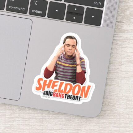 The Big Bang Theory Sheldon Sticker
