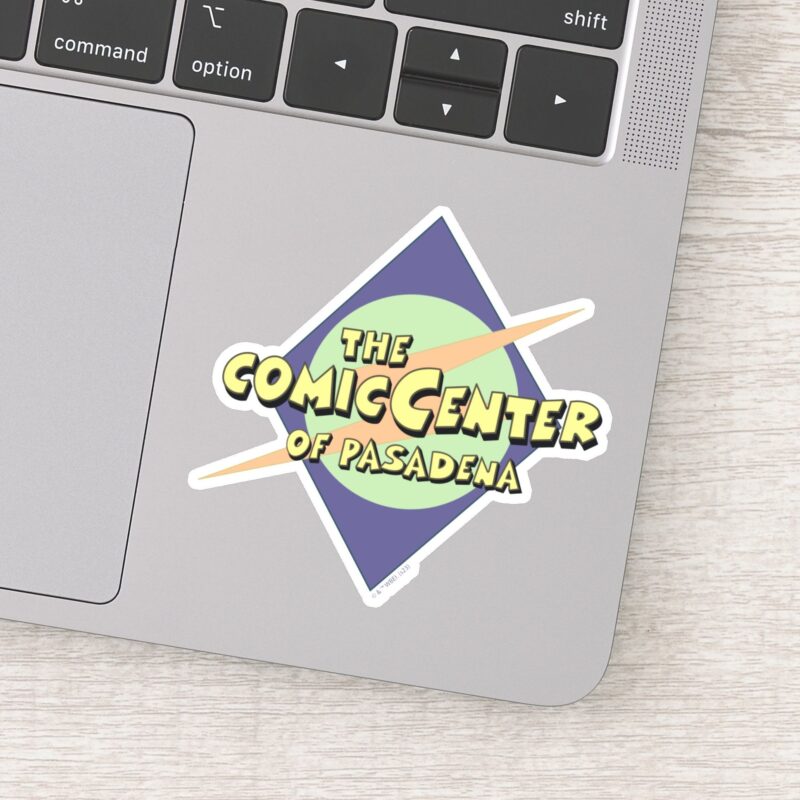 The Comic Center Of Pasadena Sticker