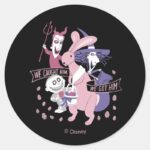 The Easter Bunny We Got Him Classic Round Sticker