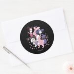 The Easter Bunny We Got Him Classic Round Sticker