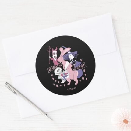 The Easter Bunny We Got Him Classic Round Sticker