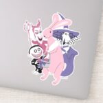 The Easter Bunny We Got Him Sticker