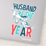 The Flintstones Husband Of The Year Sticker