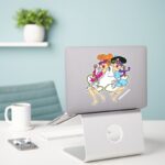 The Flintstones Wilma Betty Rock Stars Sticker