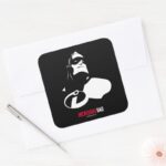 The Incredibles 2 Incredible Dad Square Sticker