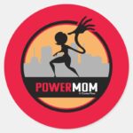The Incredibles 2 Power Mom Classic Round Sticker