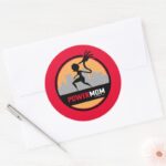 The Incredibles 2 Power Mom Classic Round Sticker
