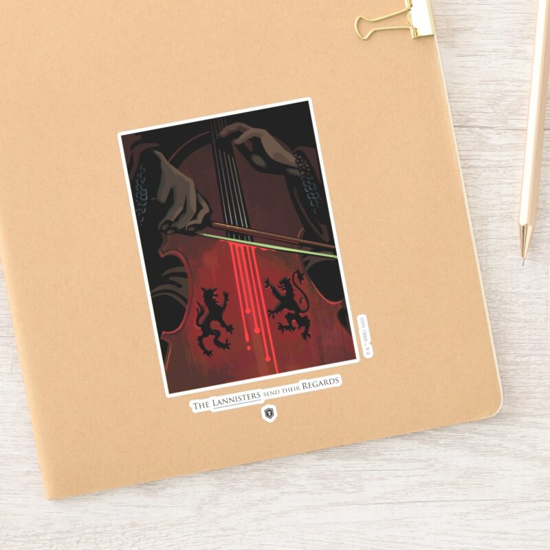 The Lannisters Send Their Regards Sticker The Lannisters Send Their Regards Sticker