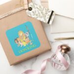 The Lion King Title Characters Square Sticker