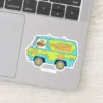 The Mystery Machine Left Side Sticker