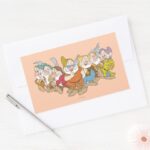 The Seven Dwarfs 6 Rectangular Sticker
