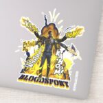 The Suicide Squad Bloodsport Action Graphic Sticker