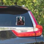 The Suicide Squad Harley Quinn Green Ferns Sticker