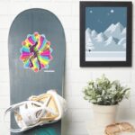 The Suicide Squad Polka Dot Man Psychedelic Sticker