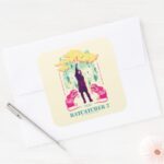 The Suicide Squad Ratcatcher 2 Illustration Square Sticker